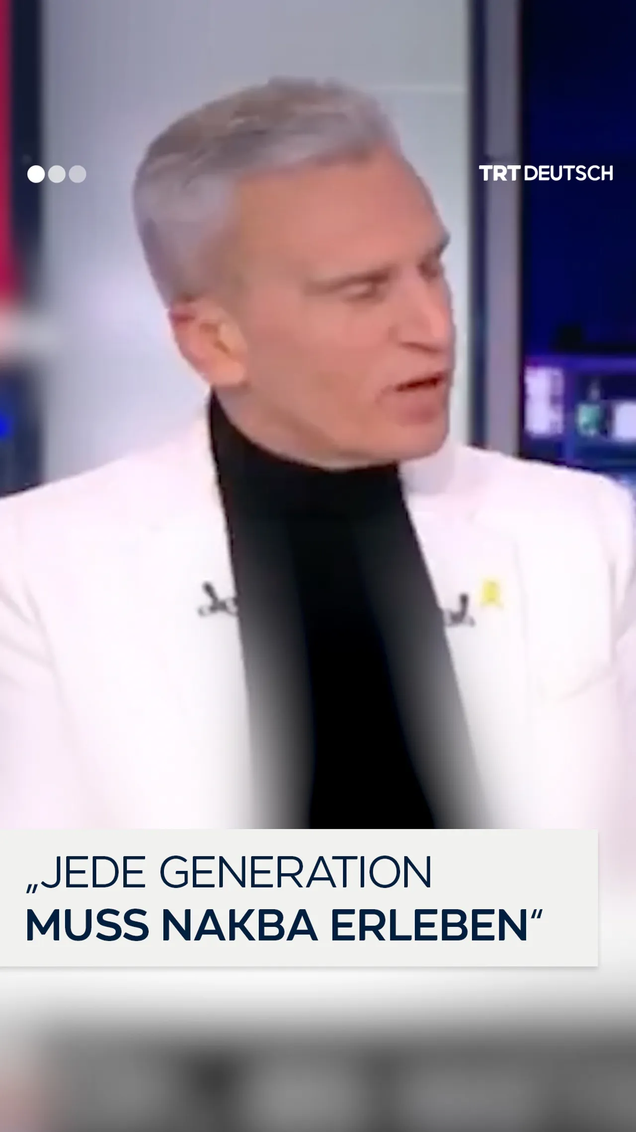 „Jede Generation
muss Nakba erleben“